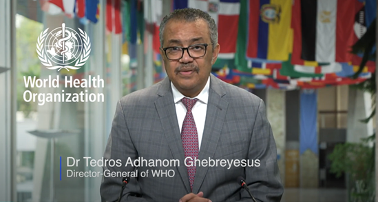 thumbnail image of Dr Tedros, oral health