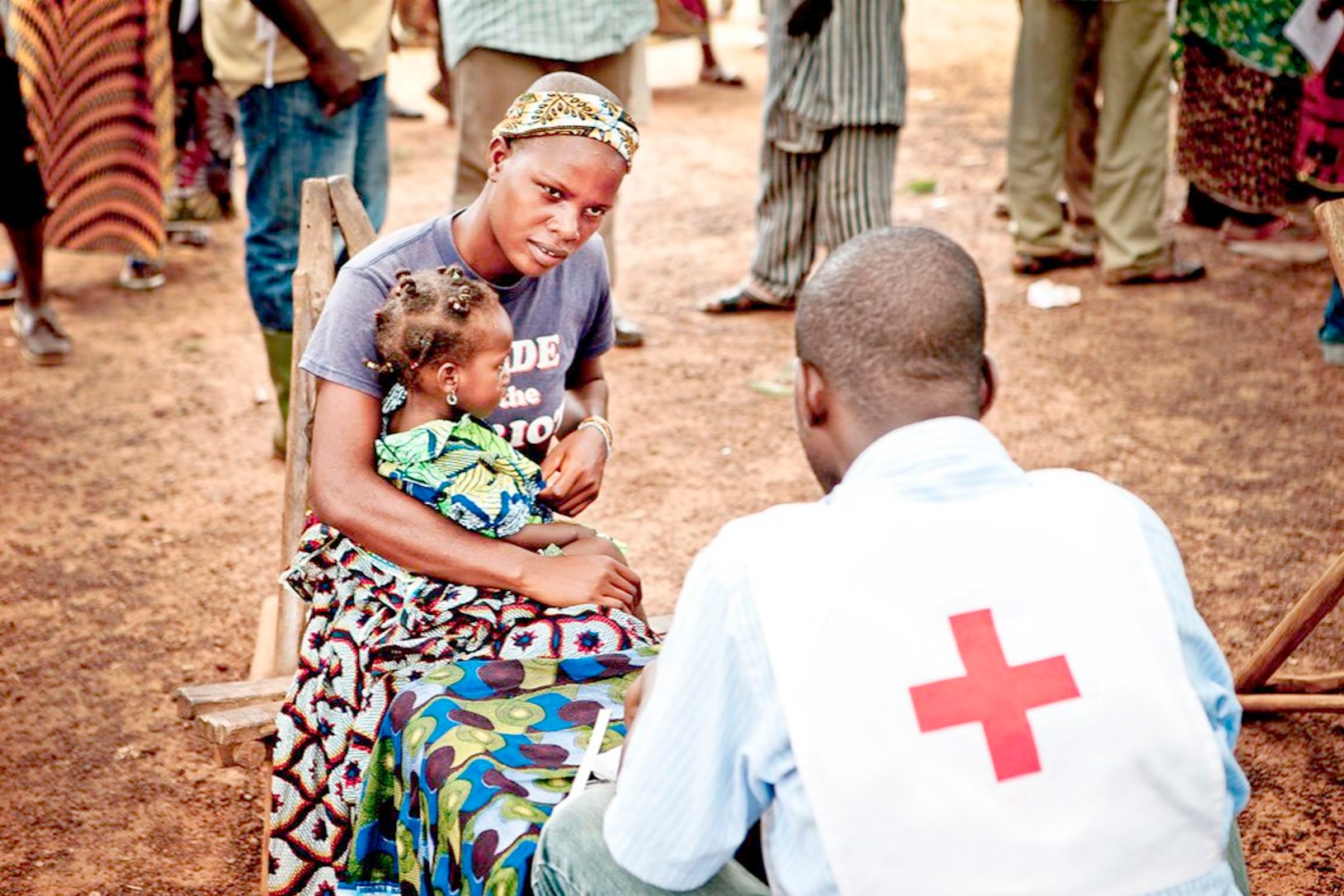 A Human African Trypanosomiasis  mobile unit in Côte d’Ivoire.