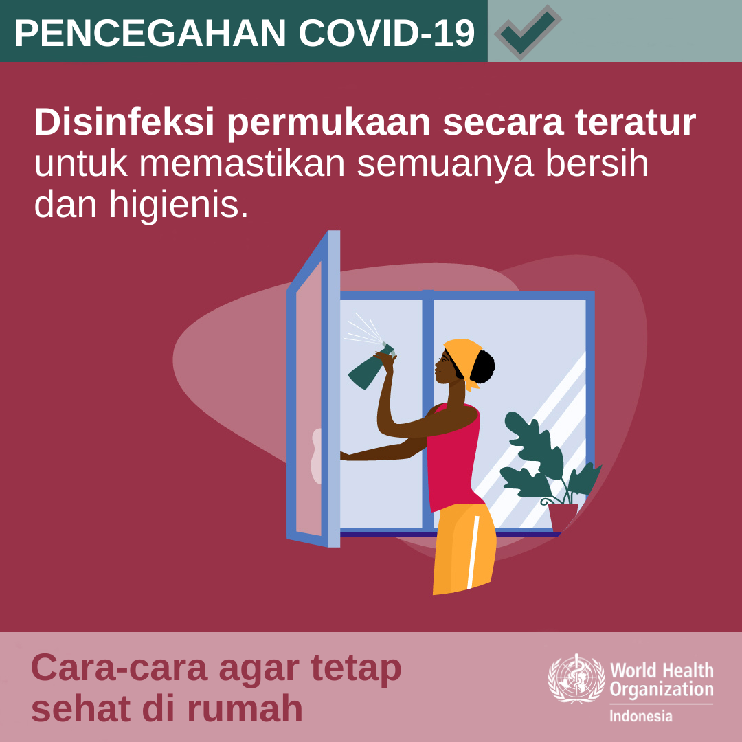 Healthy at home - clean disinfect - BI